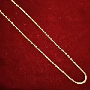 22 KT Gold Designer Chain (D1)