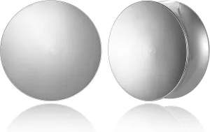 2PCS 8mm-25mm (0G-1") Concave Ear Gauges Ear Plugs Gauges Tunnels for Stretched Ears Hypoallergenic 316 Stainless Steel Ear Body Piercing Jewelry for Women Men
