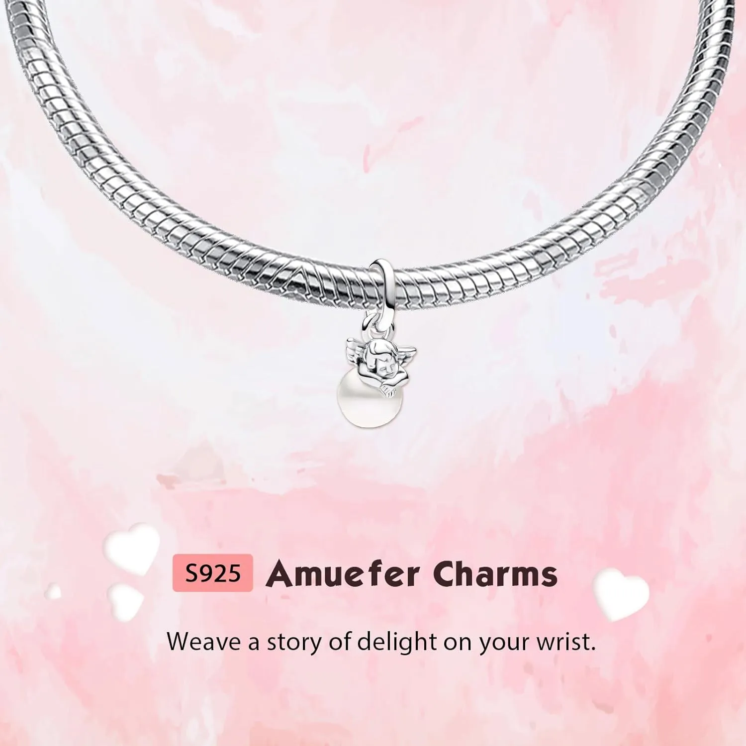 925 Sterling Silver Love Friendship Charms Infinity Pendant Friendship Splittable Heart, Couples, Hot Air Balloon, Robot Lock, Compass, Tree Double Dangle Valentine's Day Christmas For Women Friends