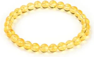 Adabele 1pc Natural Stretch Gemstone Bracelet 6mm (0.24 Inch) Bead 7" 7.5" 8 inch Healing Crystal Quartz Energy Chakra Jewelry Women Birthday Gift