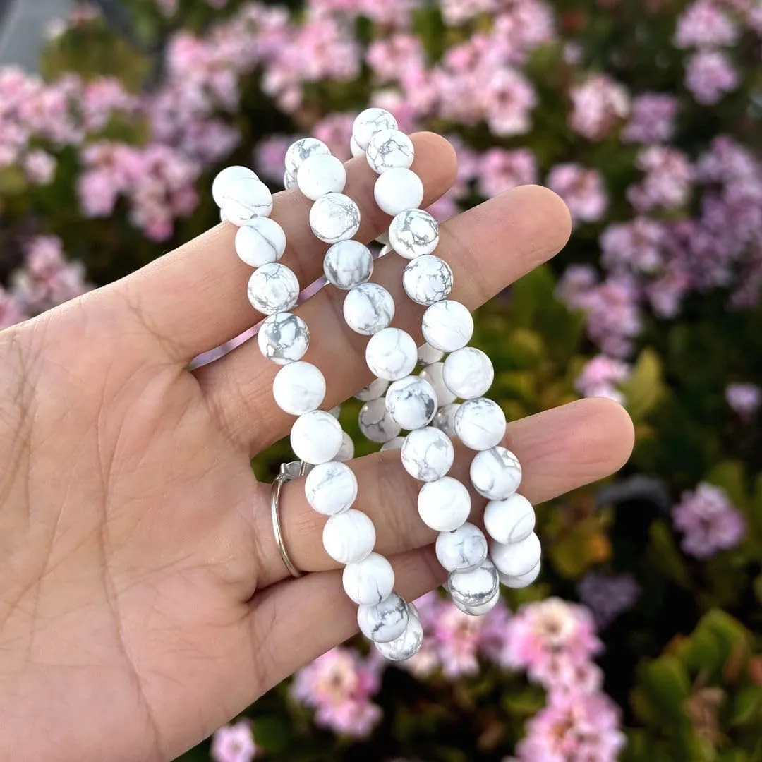 Adabele 1pc Natural Stretch Gemstone Bracelet 8mm (0.31") Bead 7" to 8.5 inch Healing Crystal Energy Quartz Chakra Jewelry Women Men Birthday Gift
