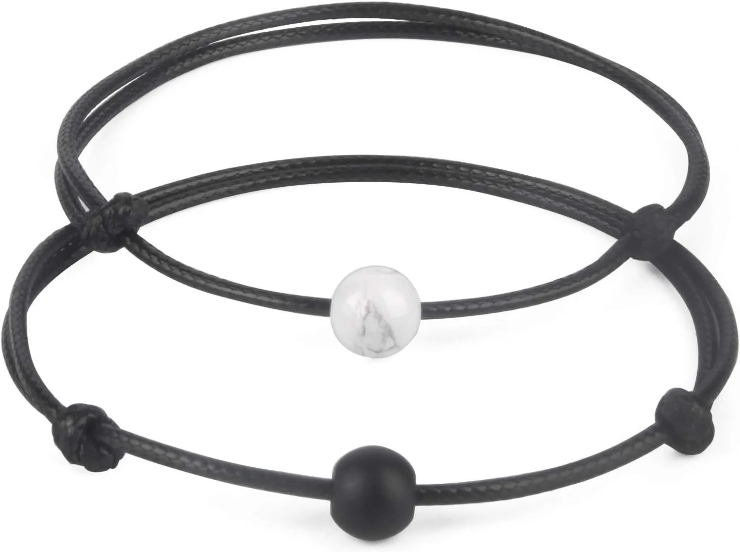 Believe London Distance Bracelets Couples Relationship Strong Elastic Friendship His Hers King Queen