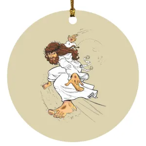 Big Jesus - Circle Ornament