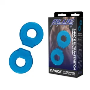 Blue Line 2-Pack Ultra-Stretch Stamina Endurance Ring
