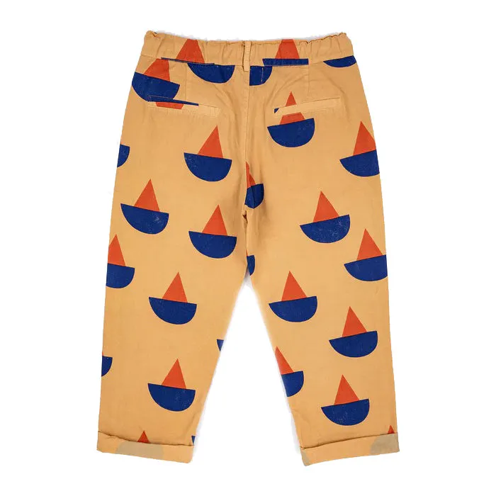 Bobo Choses - SAIL BOAT ALL OVER CHINO PANTS