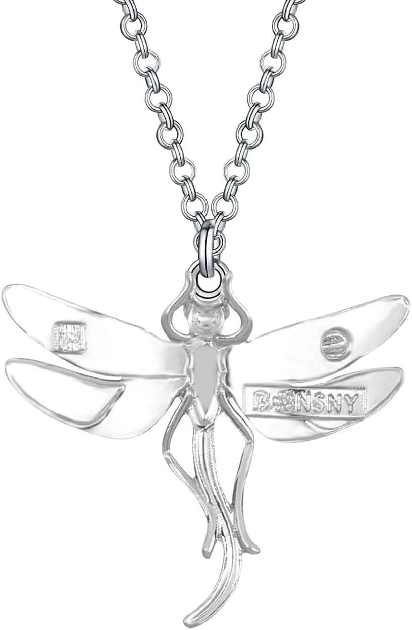 BONSNY Statement Enamel Rhinestone Dragonfly Necklaces Pendant Original Design Gifts for Women Nature lover Jewelry