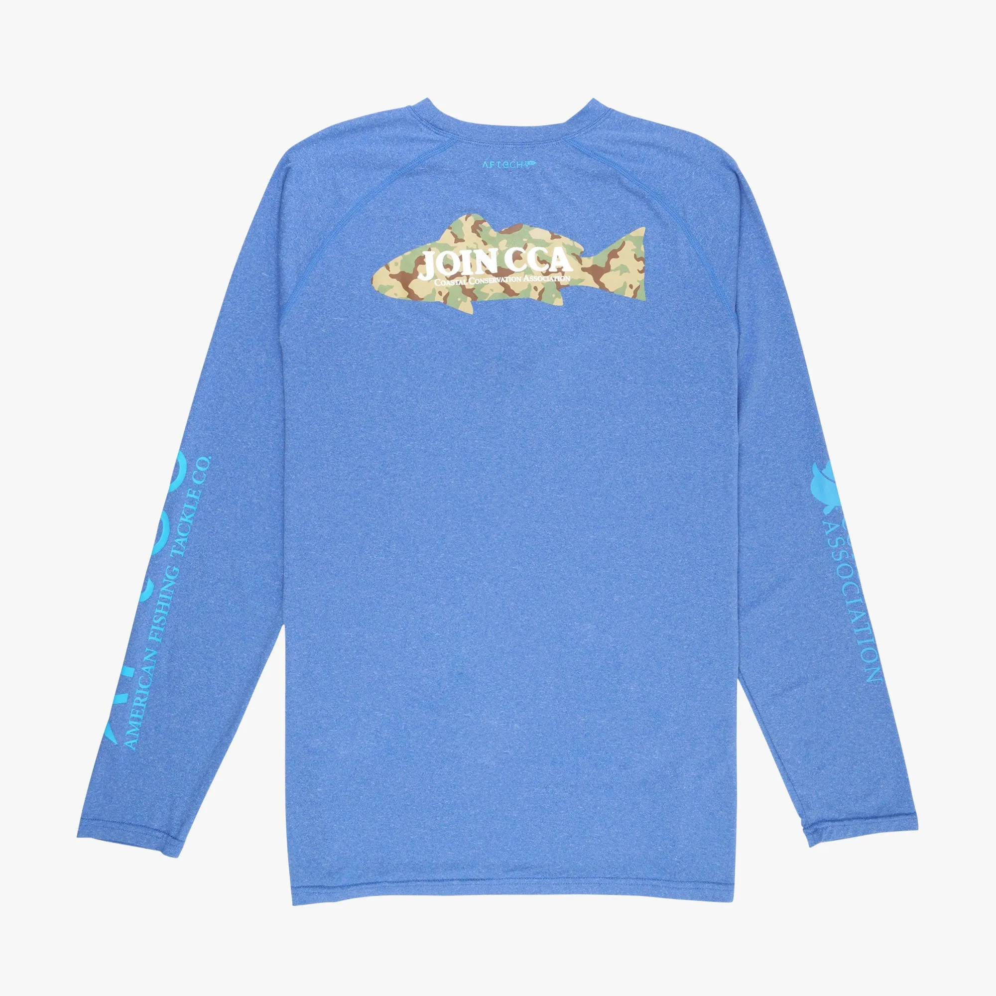 CCA Samurai Camo Fish LS Performance Shirt