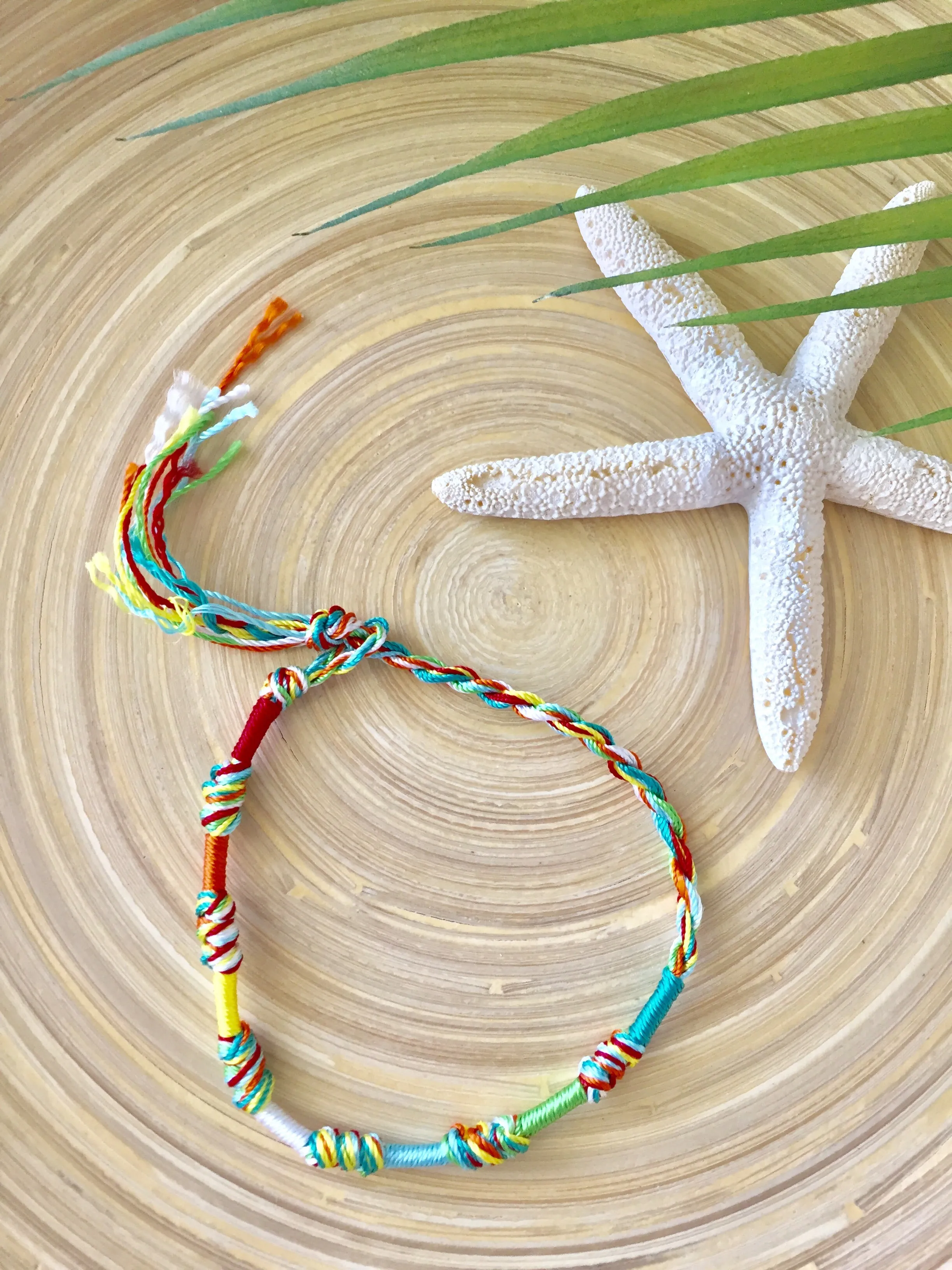 Color Knot Friendship Anklet/Bracelet