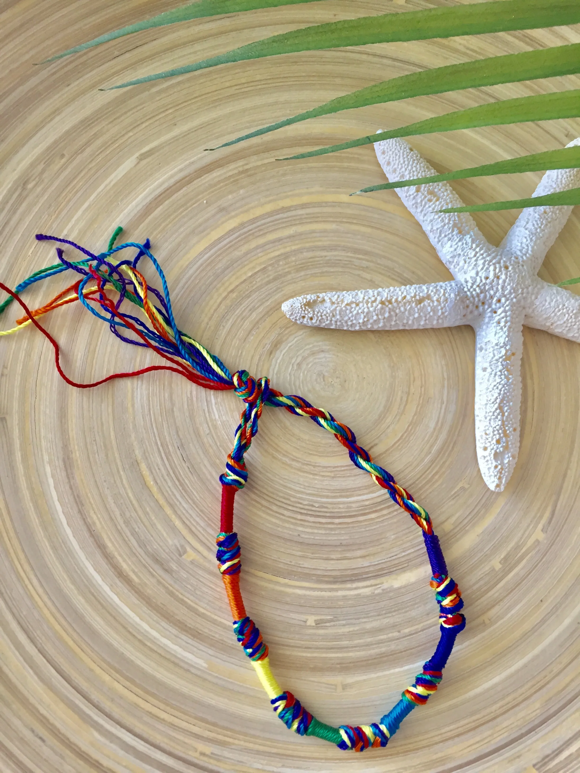 Color Knot Friendship Anklet/Bracelet