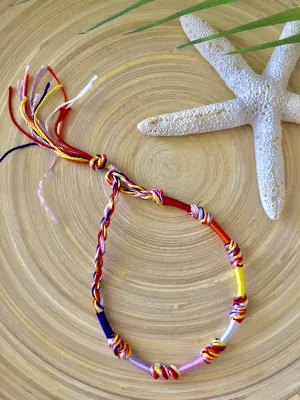 Color Knot Friendship Anklet/Bracelet