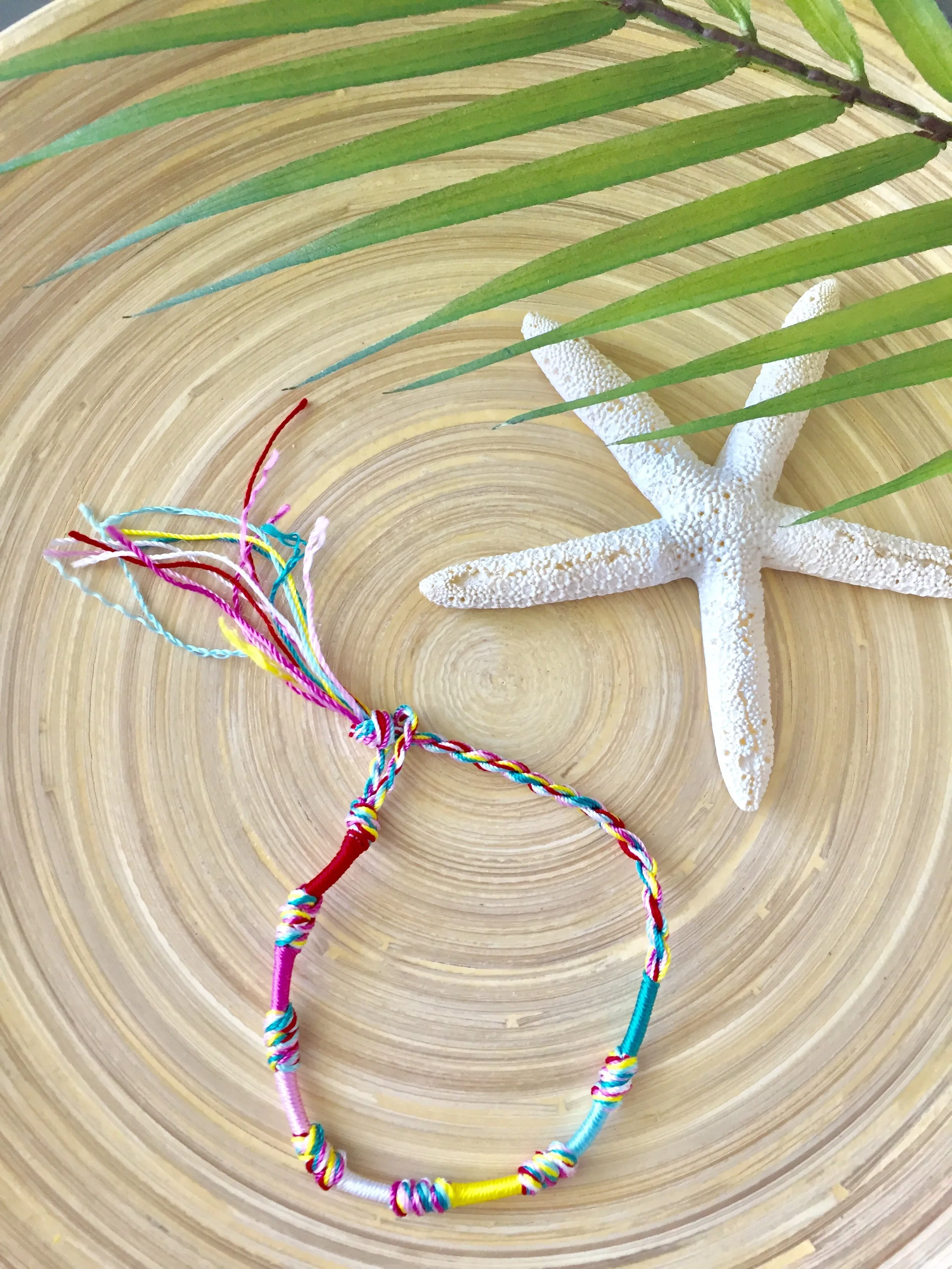 Color Knot Friendship Anklet/Bracelet