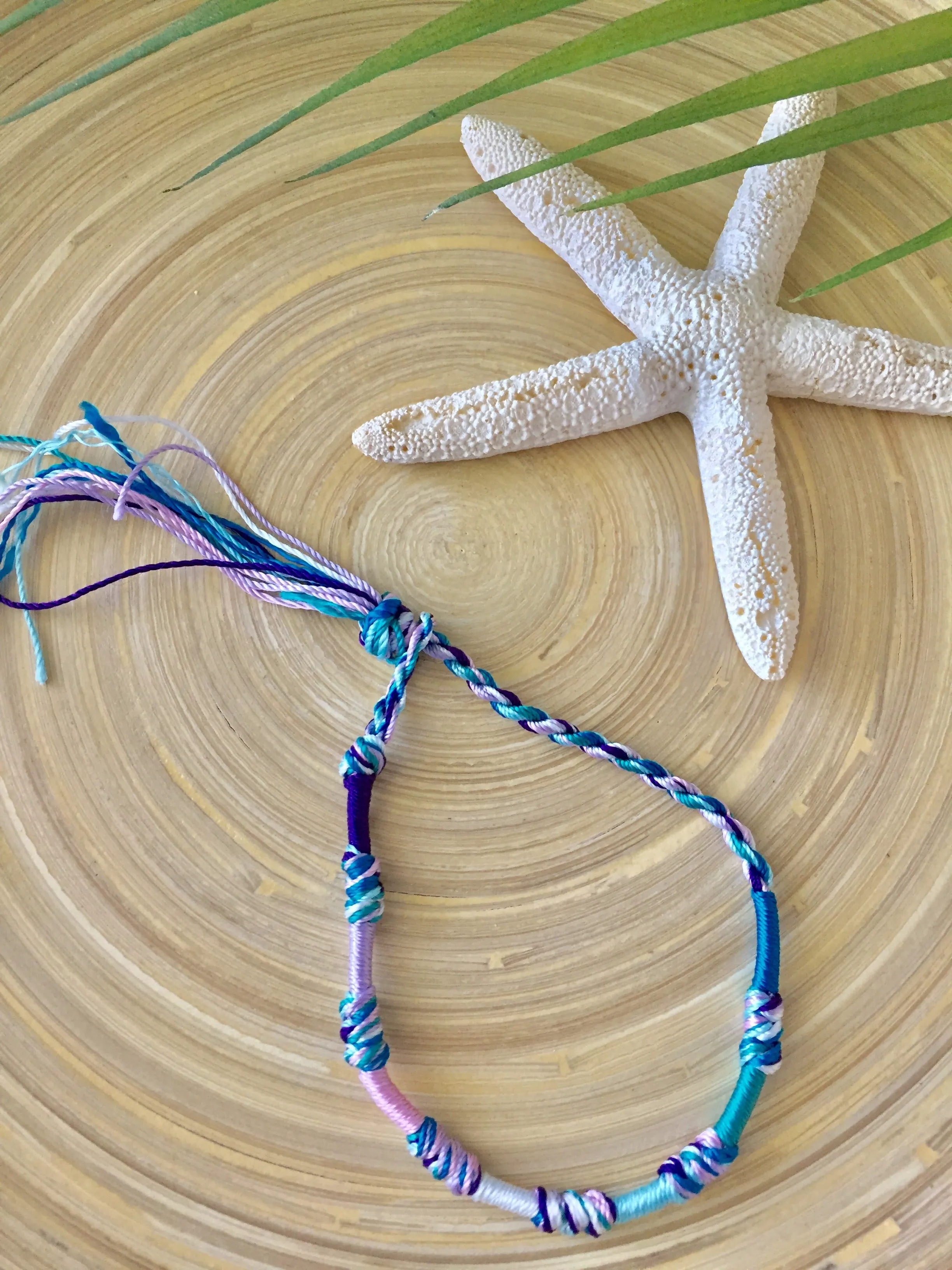 Color Knot Friendship Anklet/Bracelet