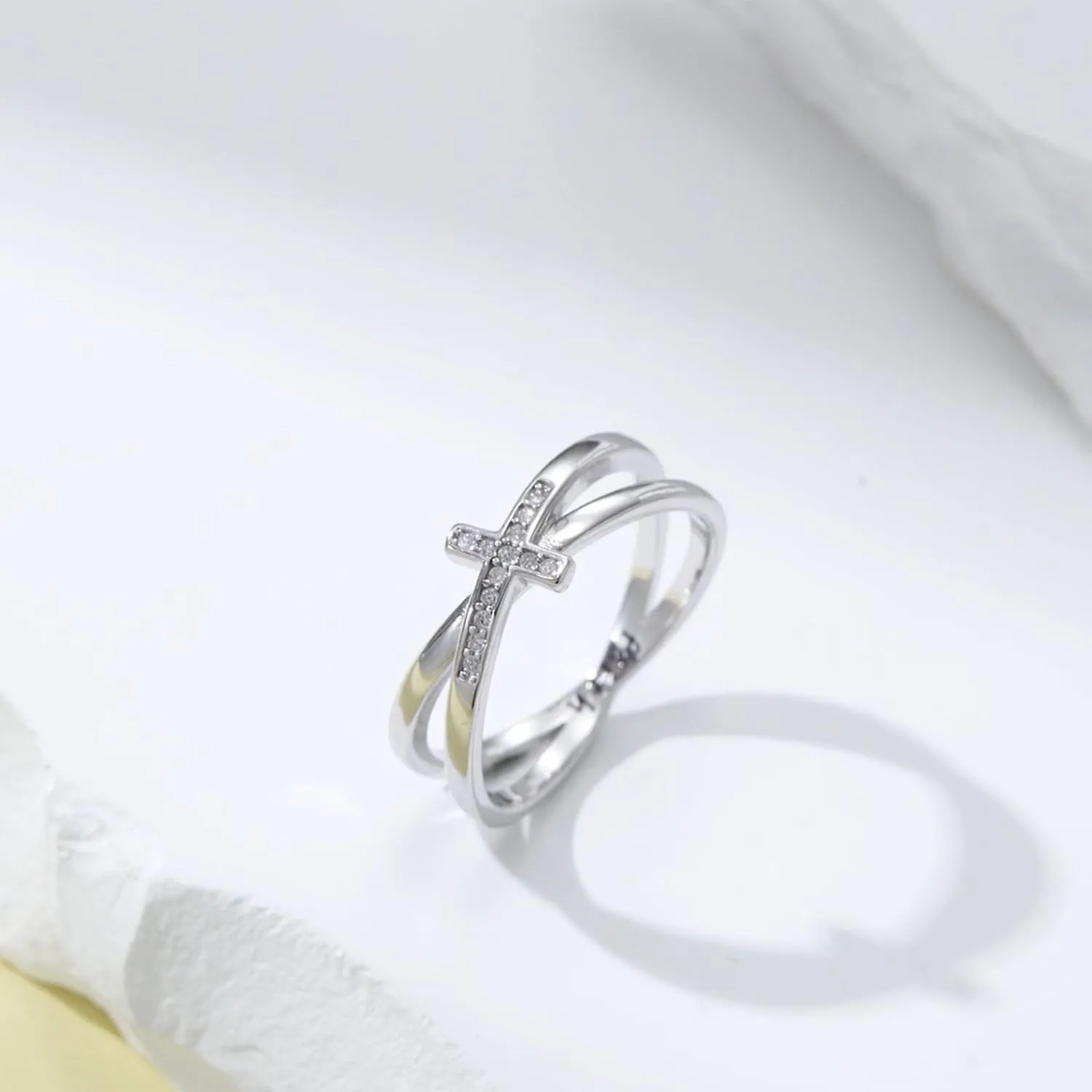 Cross Rings for Women 925 Sterling Silver Faith Cross Rings Christian Religious Jewelry Gifts for Men