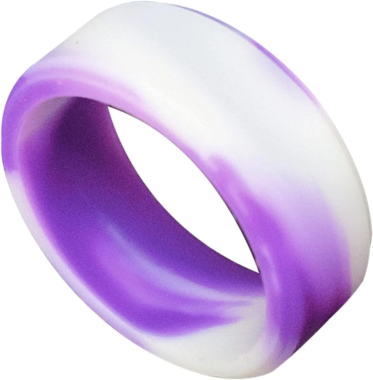 Customize Religious Cross Christian Silicone Rings 8mm Colour Silicone Bevel Edges Silicone Wedding Band Engagement Rings Bible Verse Quote Faith Inspirational Rings Gift for Men Women