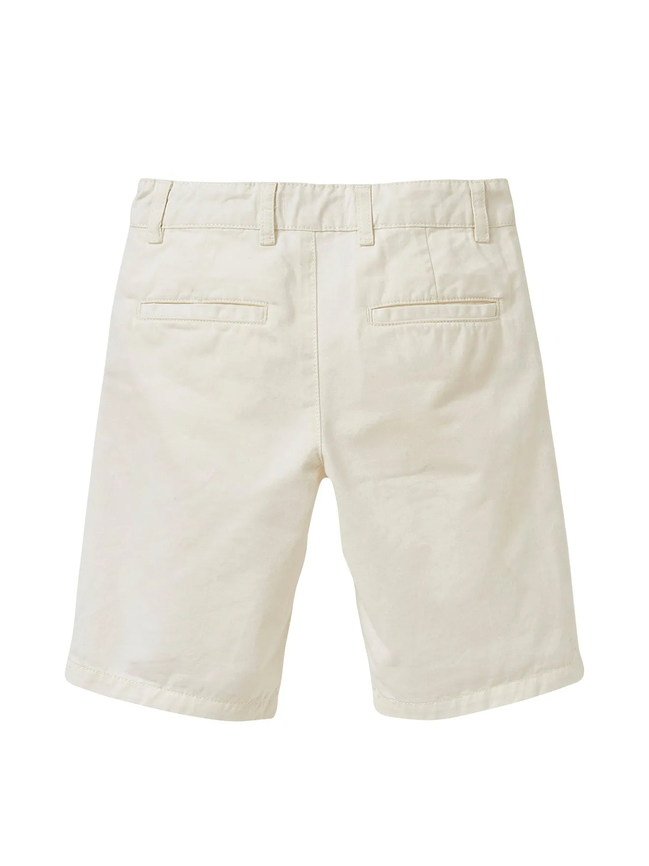 Cyrillus - Short Chino - Beige Moyen Uni - Garçon