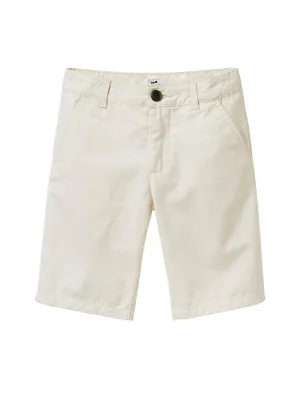 Cyrillus - Short Chino - Beige Moyen Uni - Garçon