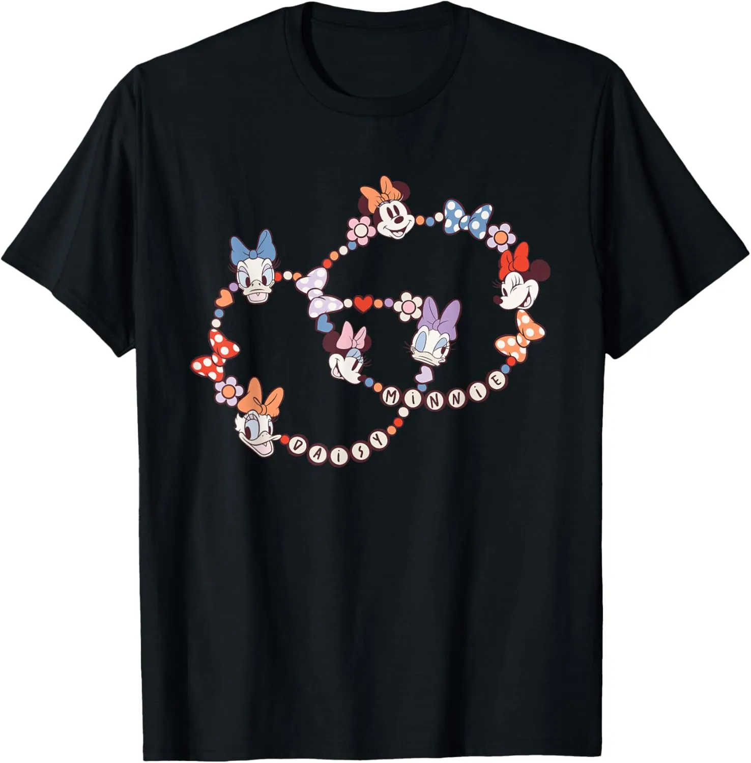 Disney Minnie and Daisy BFFs Matching Friendship Bracelets T-Shirt