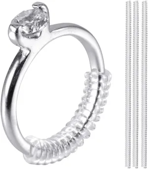 DIYASY 2mm Ring Guard for Loose Ring with Jewelry Polishing Cloth Wedding Ring Size Reducer