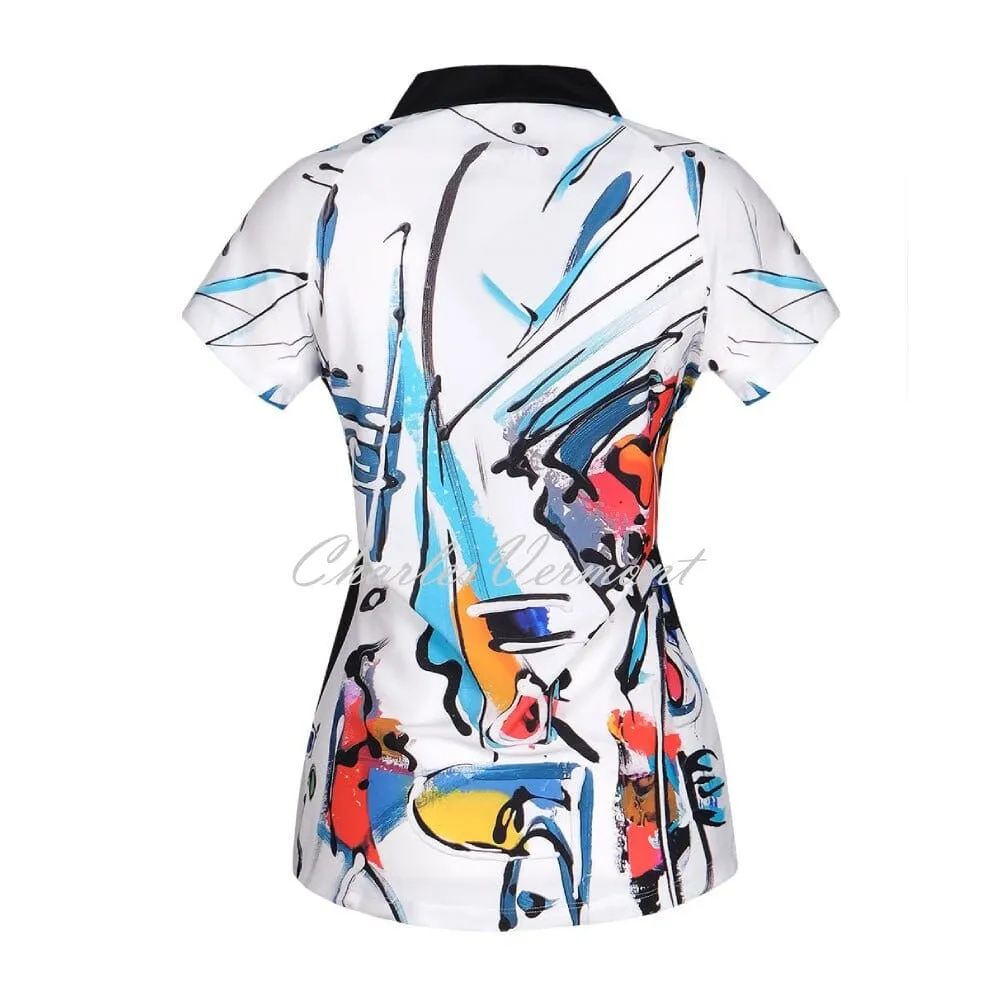 Dolcezza 'Golf' Short Sleeve Top – Style 22421
