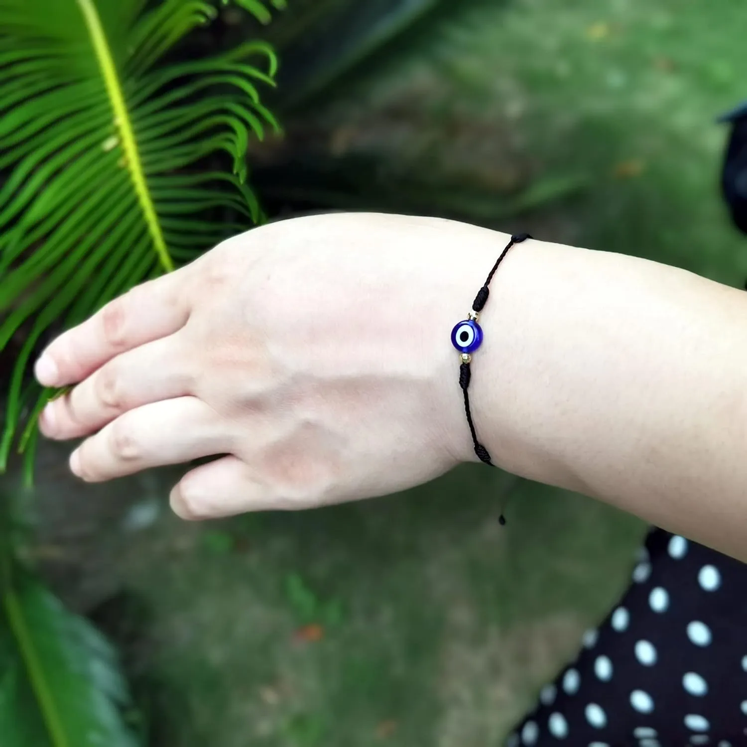 Evil Eye 7 Knot Lucky Bracelets for Women Men Adjustable Lucky Amulet Black Red String Bracelet for Protection Family Friends