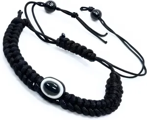 Evil Eye Bracelets for Women Men Handmade Braided Good Luck Bracelet Rope Cord Thread Friendship Bracelet Adjustable Strings Minimalist Jewelry., Small
