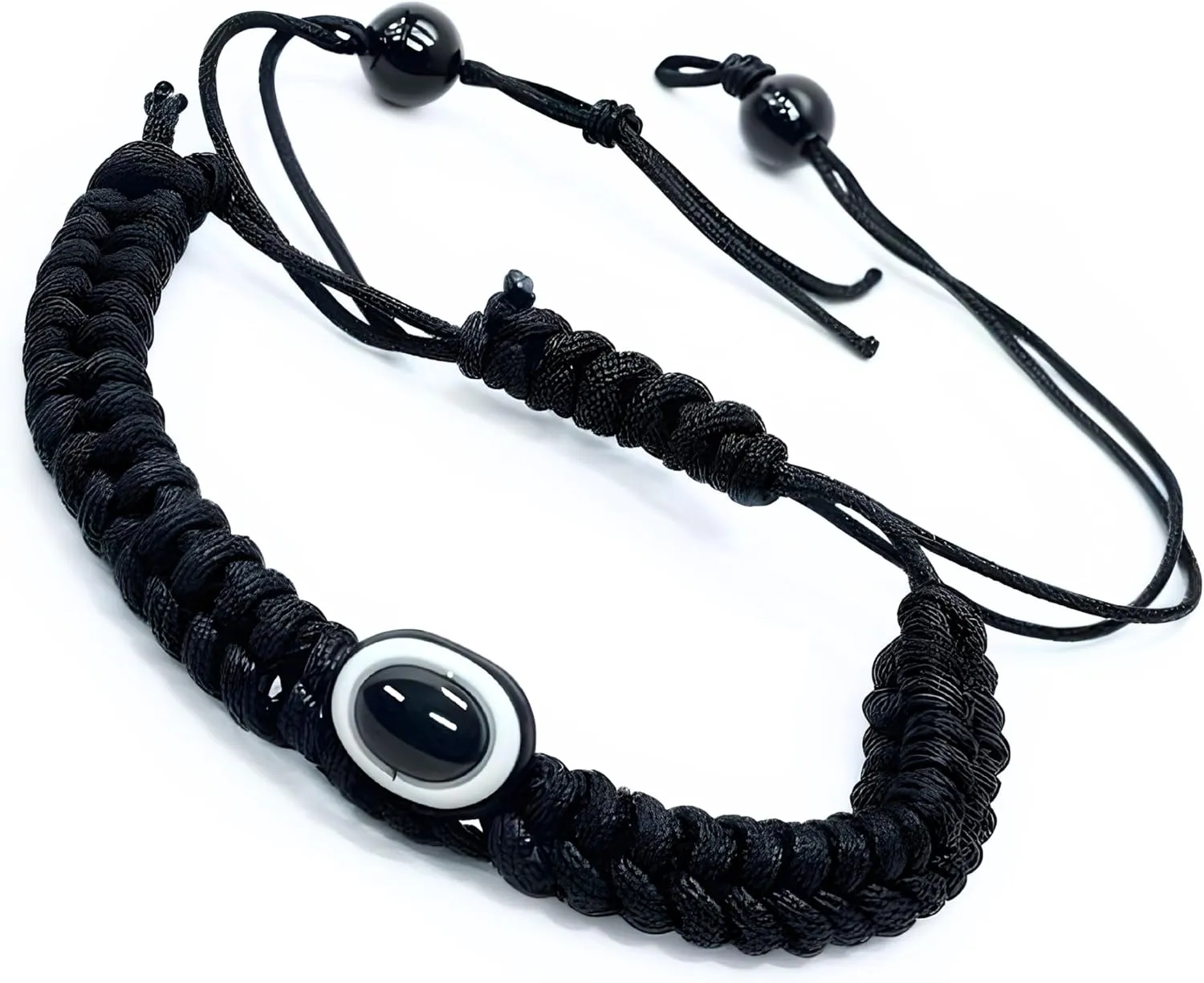 Evil Eye Bracelets for Women Men Handmade Braided Good Luck Bracelet Rope Cord Thread Friendship Bracelet Adjustable Strings Minimalist Jewelry., Small