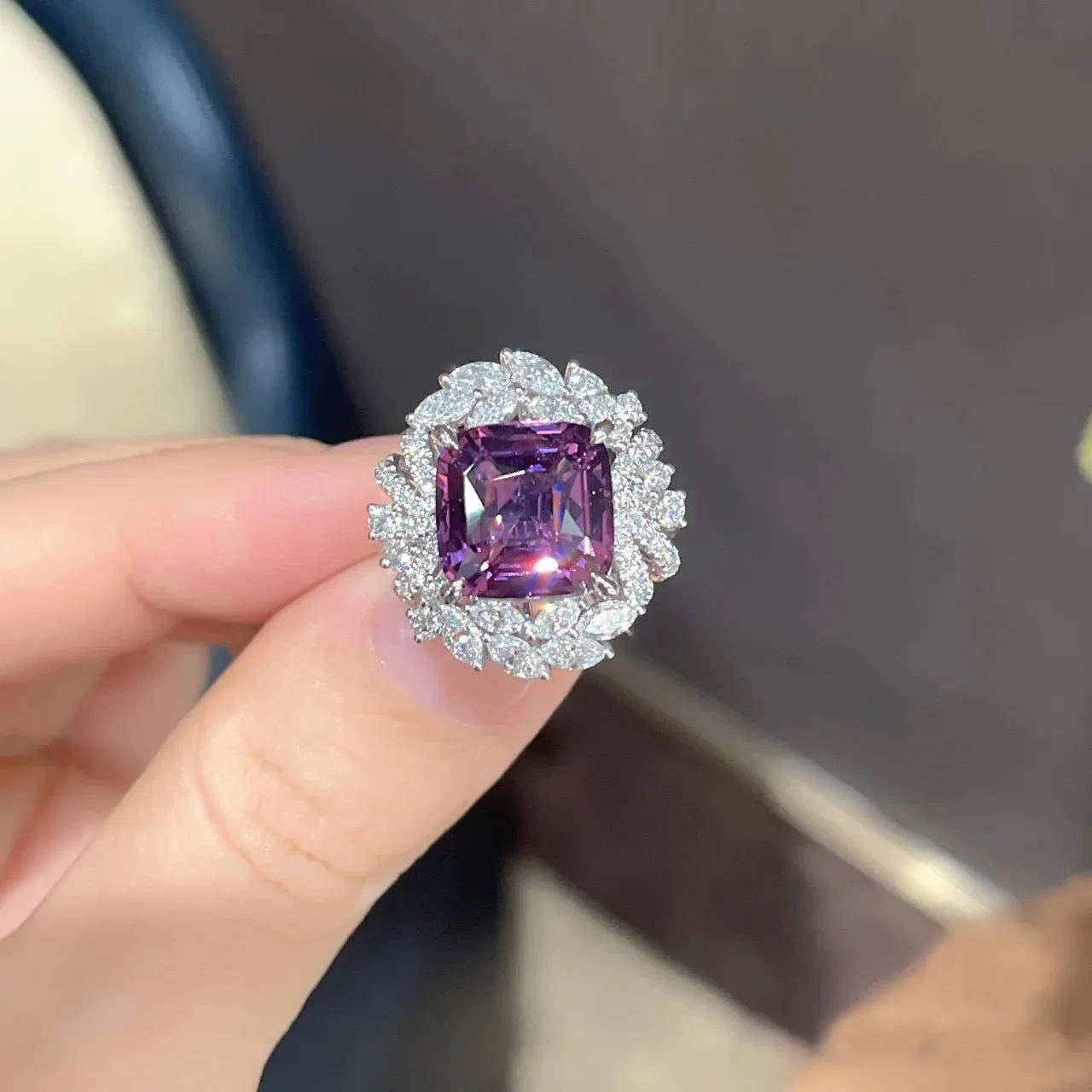 Fashion Colorful Gemstone Ring