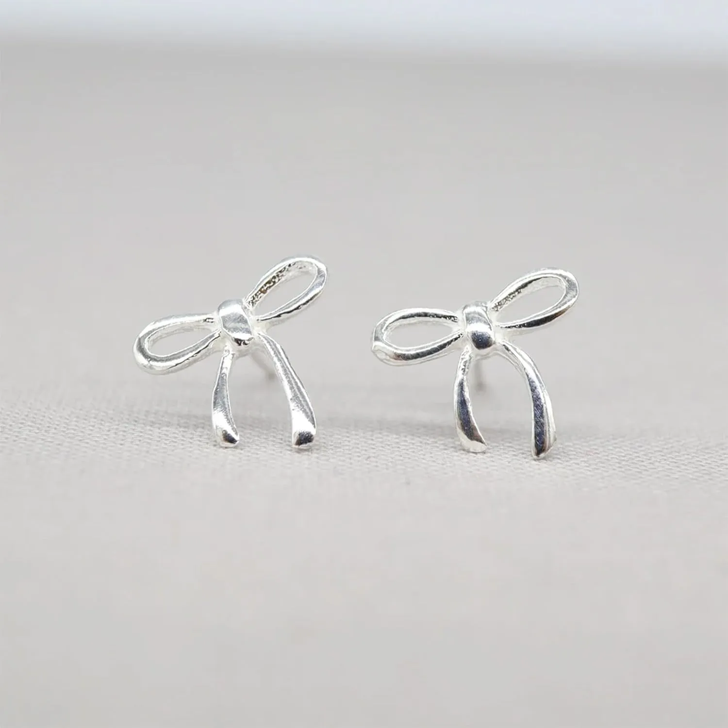 Flat Back Earrings for Women Flatback Bow Star Flower Stud Earrings Hypoallergenic Screw Back Earrings Tiny Small Tragus Cartilage Helix Piercing Jewelry for Sensitive Ears