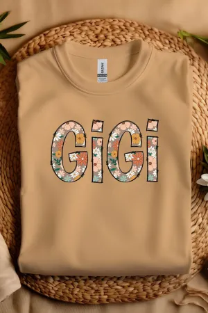 Floral Boho GiGi Short Sleeve Relaxed Fit T-Shirt
