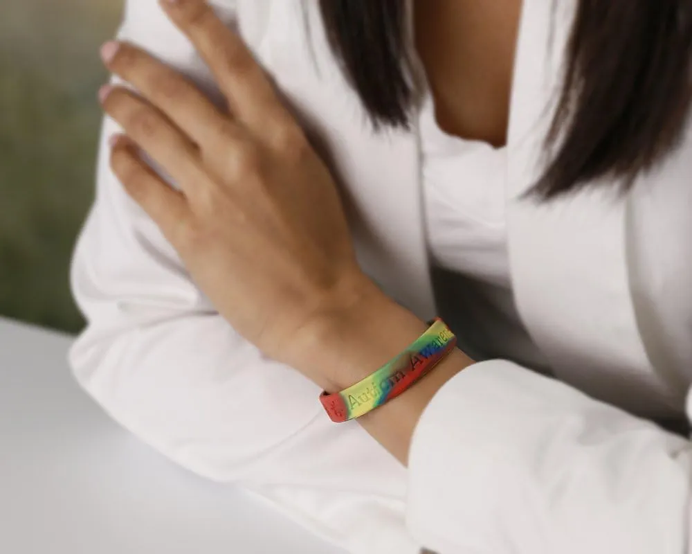 Fundraising For A Cause | Autism Awareness Silicone Bracelets  Inexpensive Aspergers & Autism Awareness Rubber Wristbands