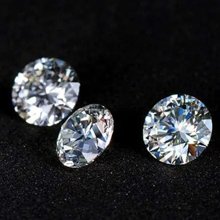 GEMHUB 1 Carat CVD Lab Grown Loose Diamonds Lot 1.5-1.75-2.0-2.25-2.55 MM Size DEF Color VS Clarity Diamonds For Ring, Choose Your Lot