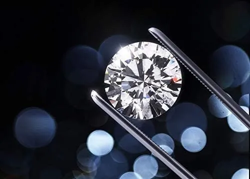 GEMHUB 1 Carat CVD Lab Grown Loose Diamonds Lot 1.5-1.75-2.0-2.25-2.55 MM Size DEF Color VS Clarity Diamonds For Ring, Choose Your Lot