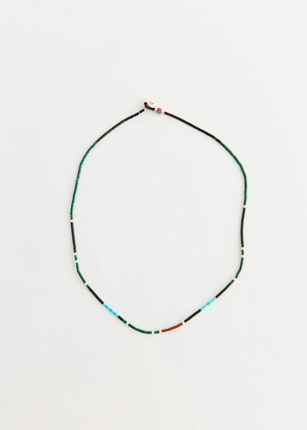 Heishi Tube Necklace
