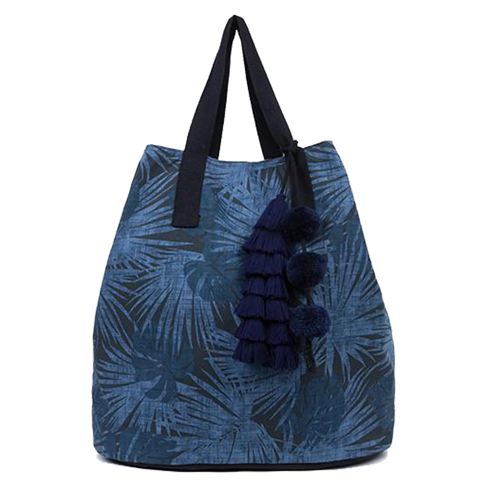 JADEtribe Palm Pattern Tote Bag