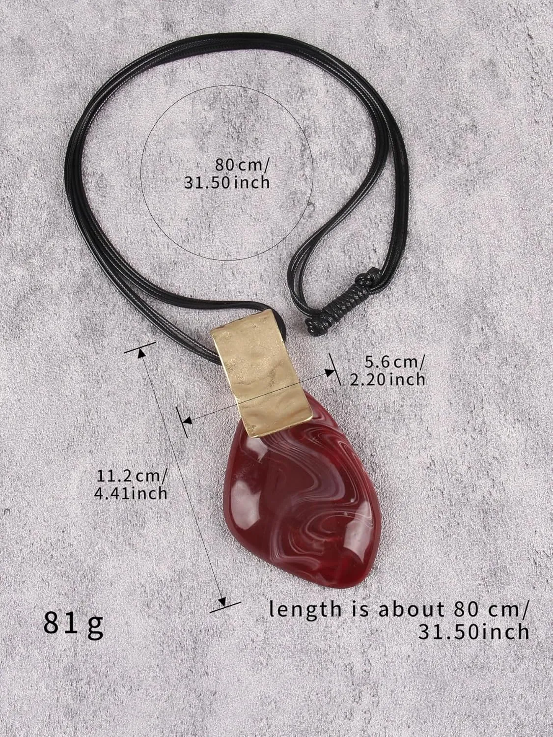 Jeilwiy Boho Statement Necklace for Women Chunky Hippie Necklace Womens Long Leather Necklaces Black Choker Bohemian