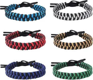 Jeka Handmade Friendship Bracelets for Women Teen Girls 6 Pack Bulk Adjustable Woven Waterproof String Braided Wristbands
