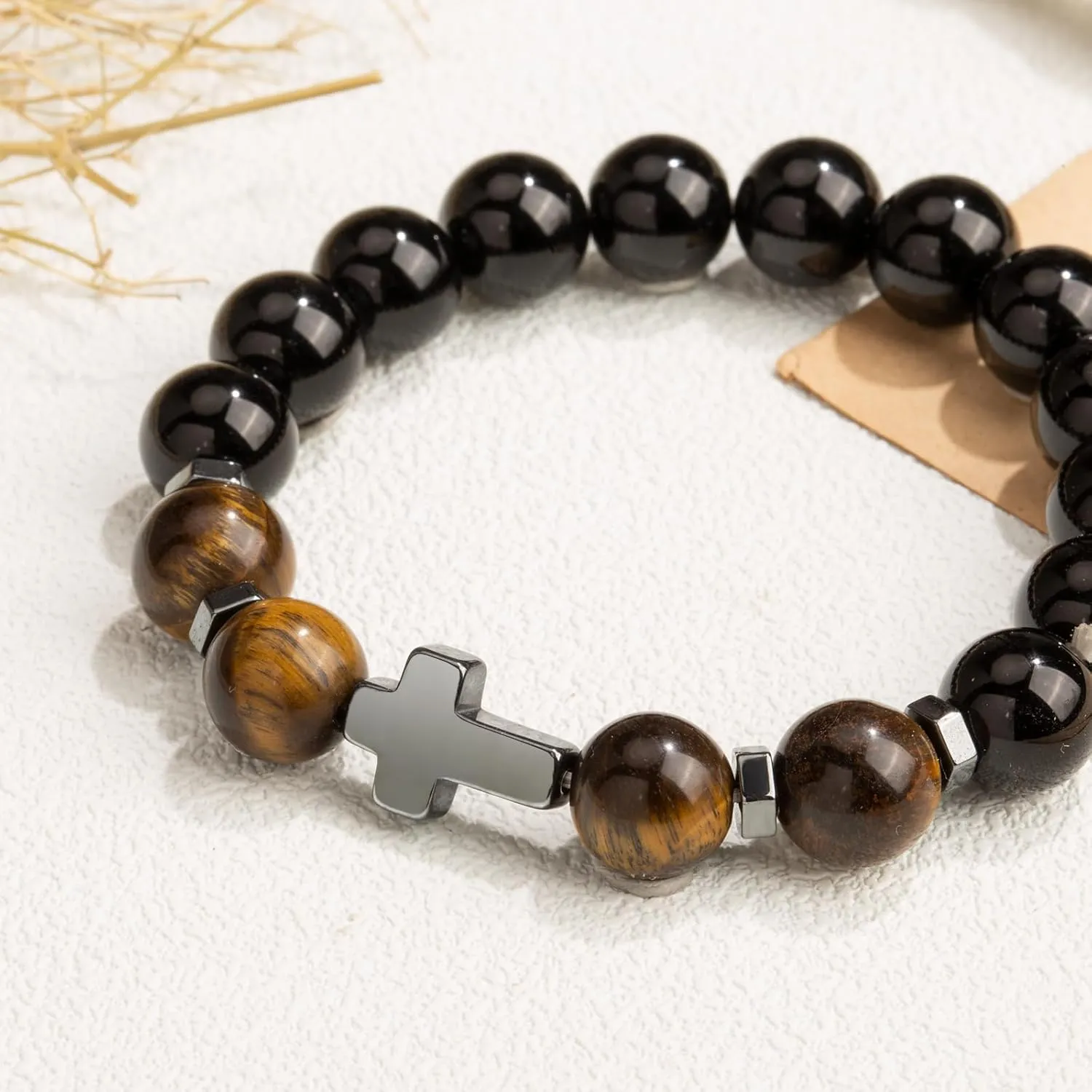 Jewelry&Card Gifts for Men Teen Boys, Sometimes You Forget You're Awesome Bracelets, Bracelets for Teen Boys, Fathers day Birthday Inspirational Gifts for Dad Son Boyfriend Husband Friends