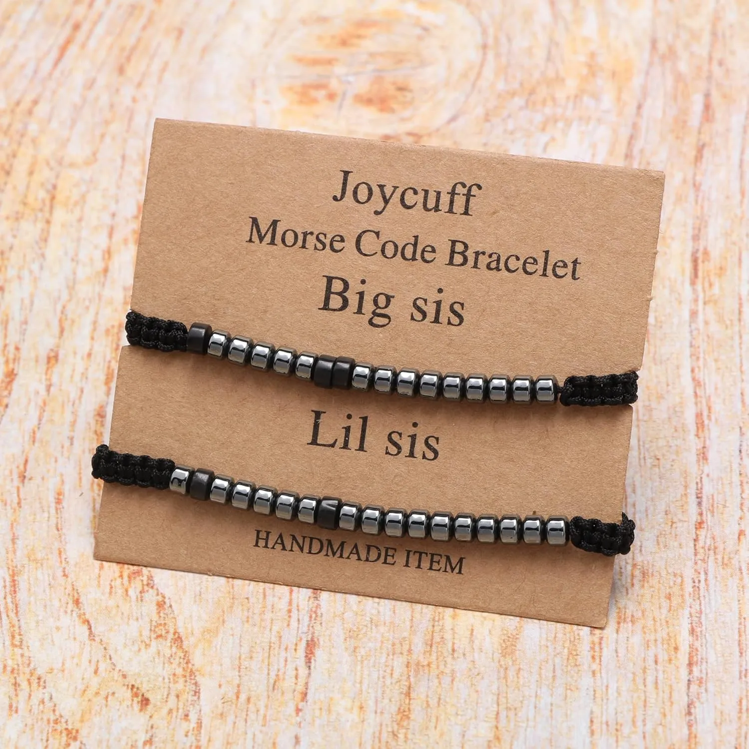 JoycuFF Morse Code Bracelets for Women Funny Gift for Girls Inspirational Jewelry with Secret Message Christmas Birthday Gifts to Her