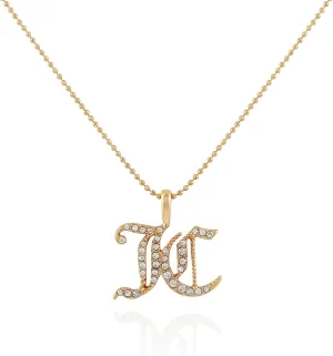 Juicy Couture Pendant Charms Goldtone Necklace