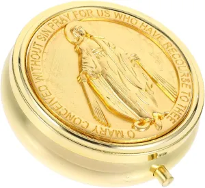 Keepsake Box Rosary Beads Storage Religious Jewelry Organizer Classic Design