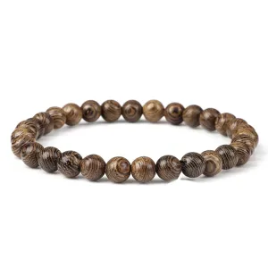 Men Vintage Bracelet Wooden Beads Meditation Prayer Stretch Bracelets&Bangle Women Yoga Jewelry