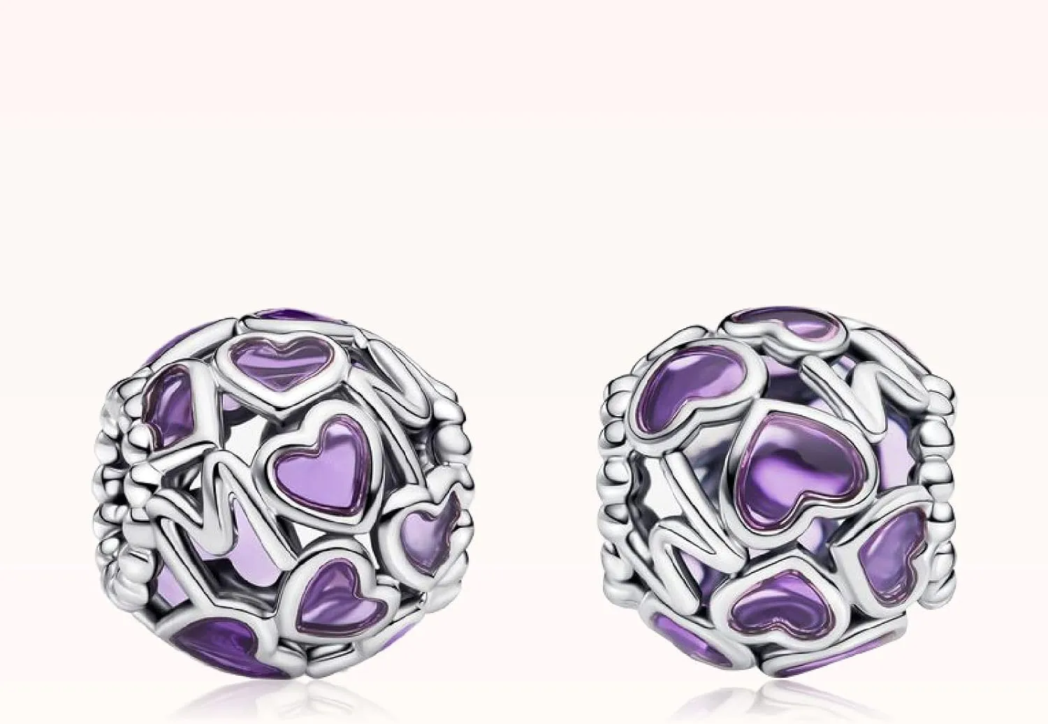 Mom Heart Family Charms Bead for Bracelets and Necklaces 925 Sterling Silver For Women Jewelry Present