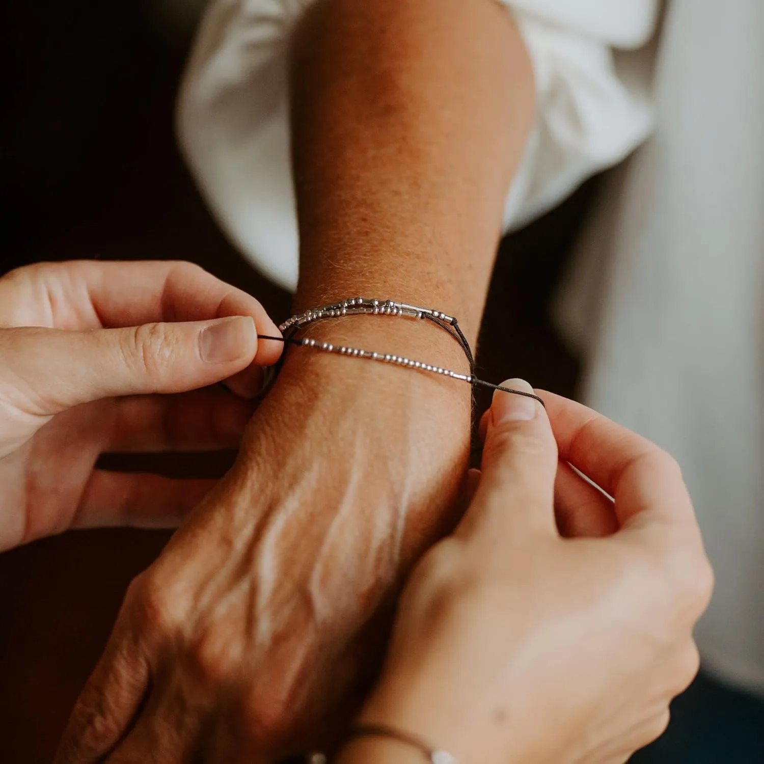 Morse Code Bracelets for Women, Christian Bible Verse Bracelets, Scripture S925 Sterling Silver Inspirational Faith Jewelry, Religious Gifts for Women