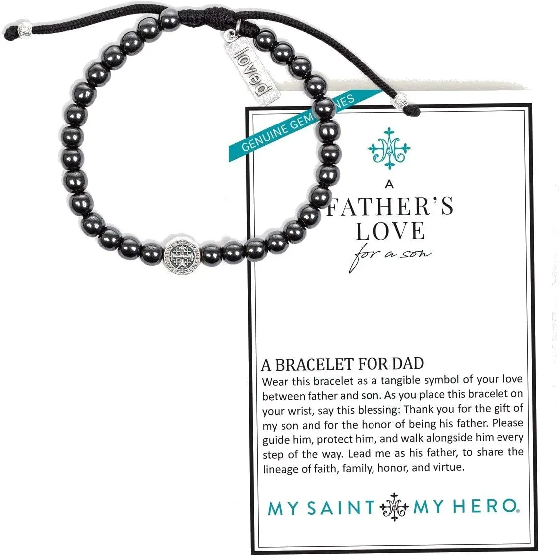 My Saint My Hero A Father's Love Bracelets
