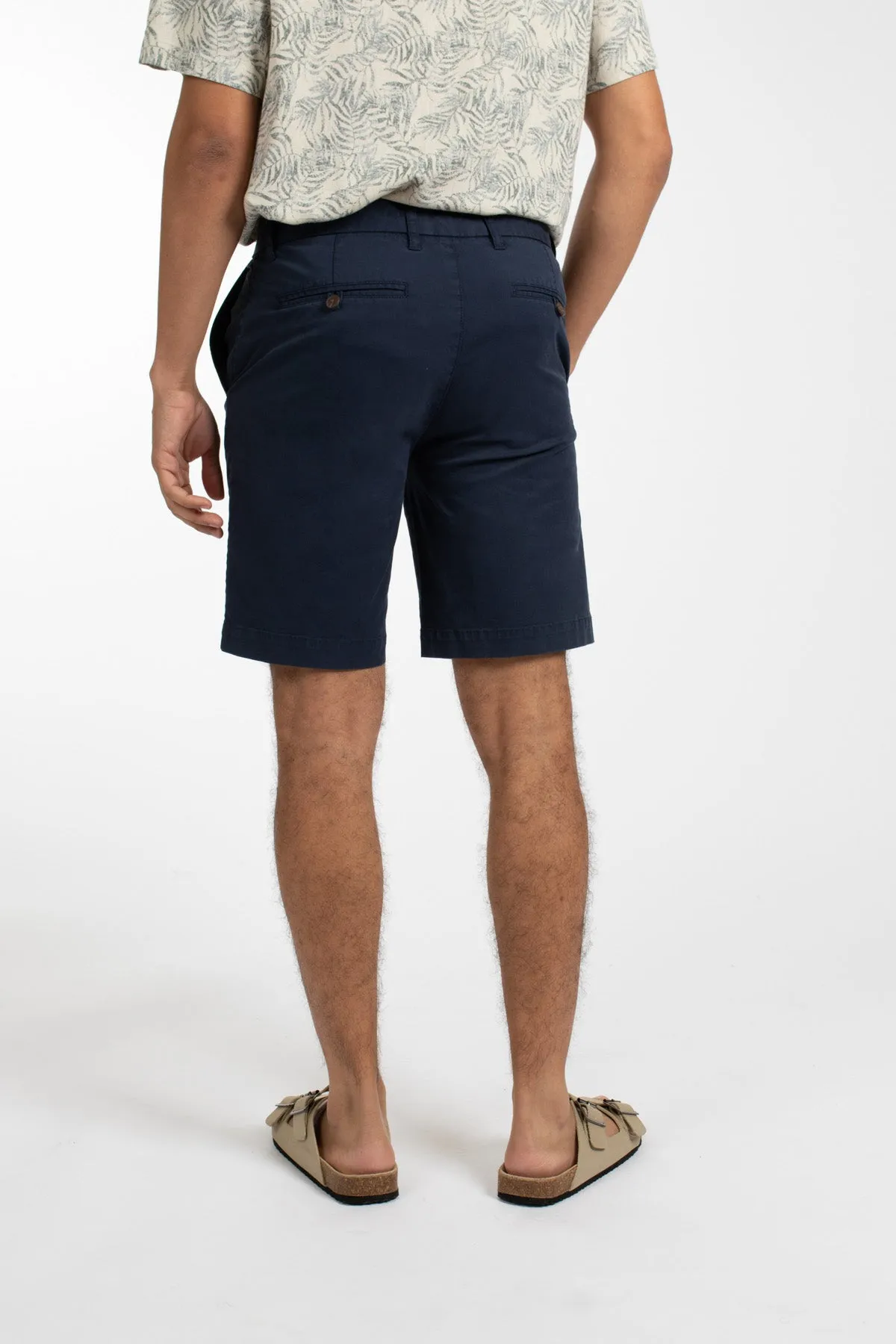 Navy Chino Short