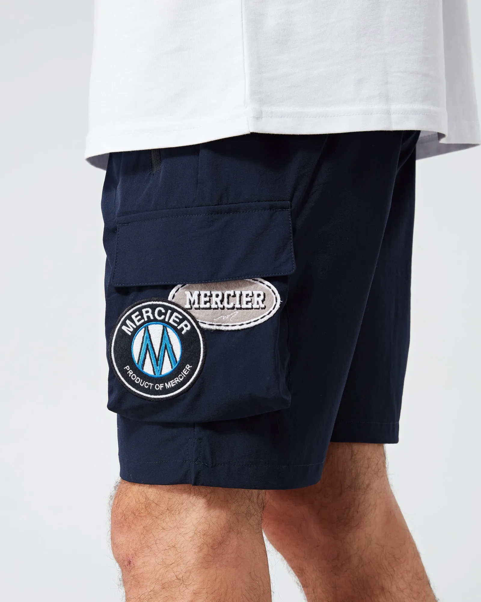 Navy OG Badge Cargo Shorts