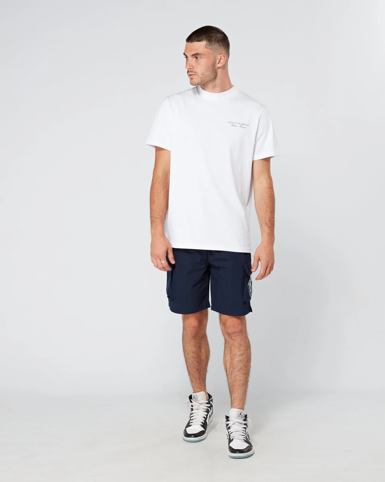 Navy OG Badge Cargo Shorts