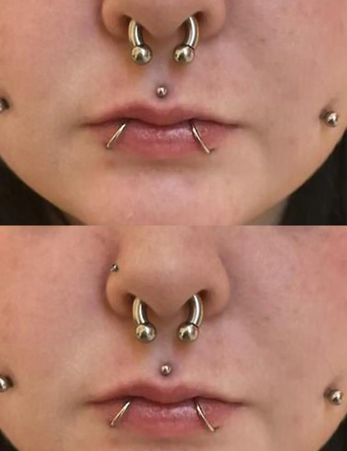 Ocptiy 2G 4G 6G 8G Titaniumm Septum Rings Medical Implant Grade Gauges Tunnels Earring Stretching kit Hypoallergenic Septum Nose Ring Ear Hoop Earring Piercing Jewelry Women Men 12mm 14mm 16mm