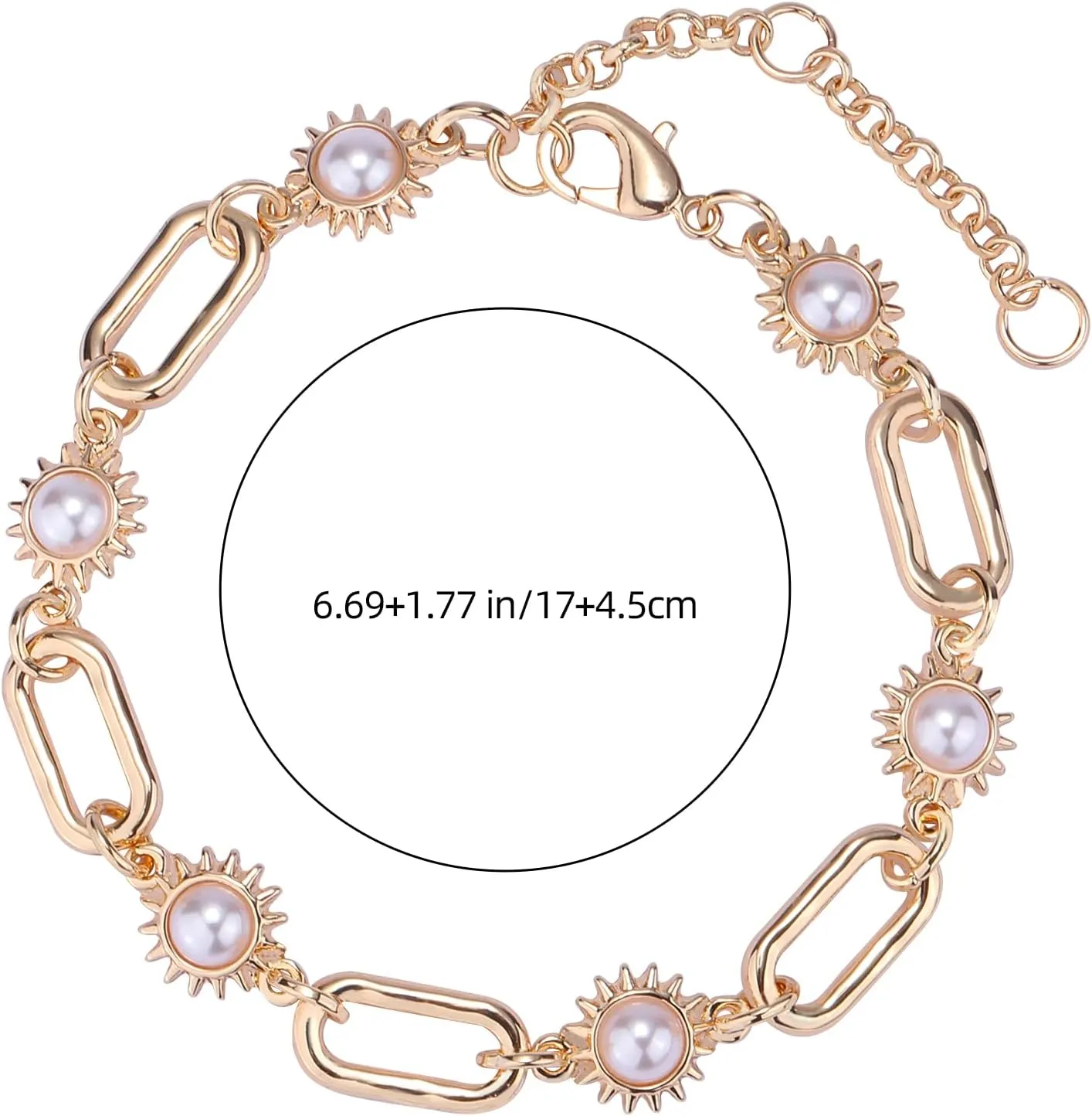 Pearl Bracelets for Women Dainty Gold Bracelet Jewelry Gift for Women