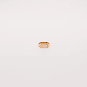 Rectangle Stone Ring